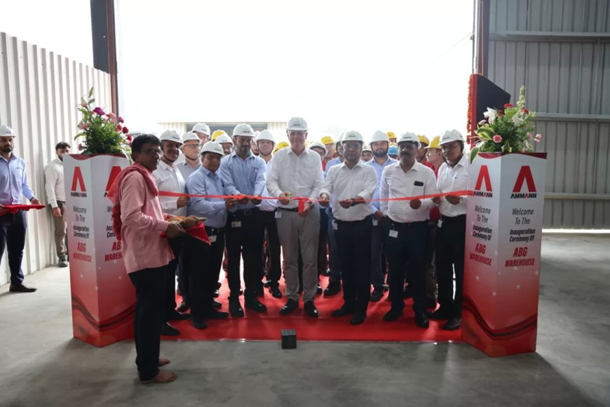 Ammann Launches First ABG Paver in India & Opens New Gujarat Warehouse for Local Expansion