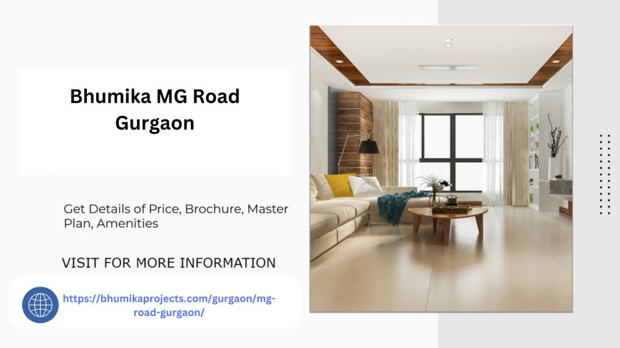 Bhumika MG Road Gurgaon Shops in Prime Business Hub