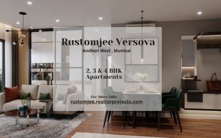 The Joys Of Nature & The Luxury Of Expanse - Rustomjee Versova Andheri West Mumbai