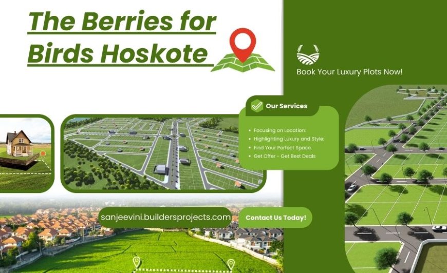 Sanjeevini The Berries for Birds – Premium Residential Plots in Hoskote, Bangalore