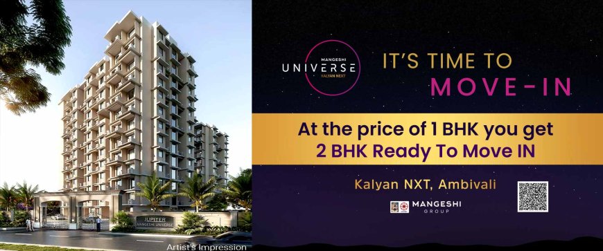 Mangeshi Universe Ambivli – Spacious 1 & 2 BHK Flats for Sale