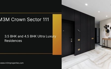 M3M Crown Sector 111 Gurugram – A Landmark of Ultra-Luxury Living