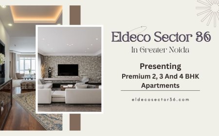 Eldeco Sector 36 In Greater Noida – A Premium Living Experience with 2, 3, and 4 BHK Apartments