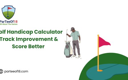 Golf Handicap Calculator – Track Improvement & Score Better
