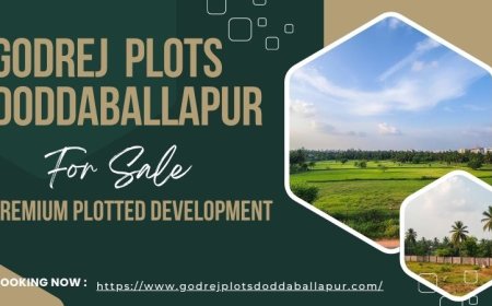 Godrej Plots Doddaballapur – Where Nature Meets Urban Convenience