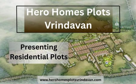 Hero Homes Plots Vrindavan – A Divine Blend of Modern Living and Spiritual Serenity