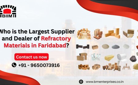 Who is the Largest Supplier and Dealer of Refractory Materials in Faridabad?