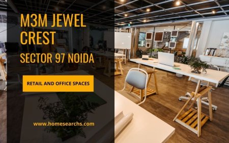 M3M Jewel Crest Sector 97 Noida – A Landmark Investment in Premium Retail and Office Spaces