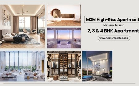 M3M High-Rise Apartments Manesar – Redefining Modern Living with Space, Style, and Serenity