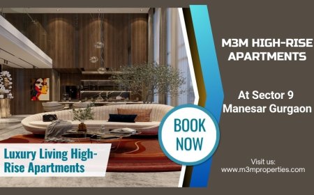M3M High-Rise Apartments Sector 9 Manesar Gurgaon – Redefining Luxury Living in the Millennium City