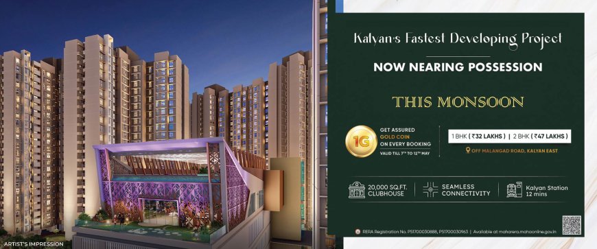 Kohinoor Eden East | 1 & 2 BHK Flats in Kalyan East