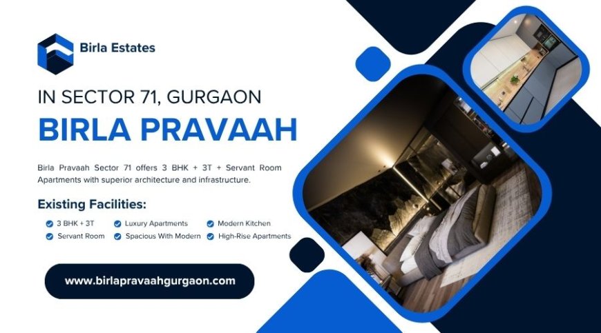 Birla Pravaah – Redefining Urban Luxury Living in Sector 71, Gurgaon