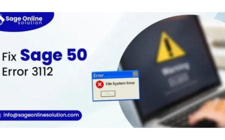 How To Fix Sage 50 Error 3112: A Step-By-Step Troubleshooting Guide?
