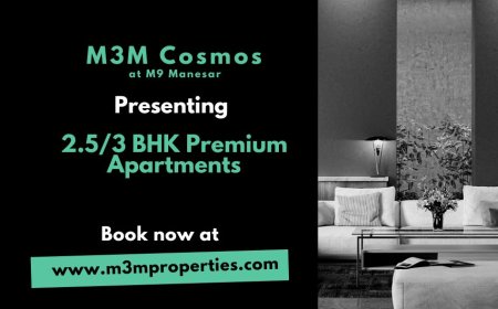M3M Cosmos Manesar Gurgaon - Where your comfort meets creativity