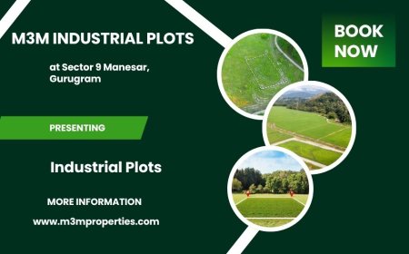M3M Industrial Plots – Premium Industrial Plots at Sector 9 Manesar Gurugram