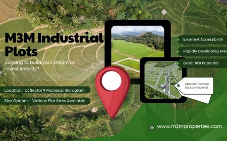 M3M Industrial Plots Sector 9 in Manesar - Embrace beauty—live in style