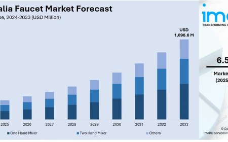 Australia Faucet Market Projected to Reach USD 1,096.6 Million by 2033