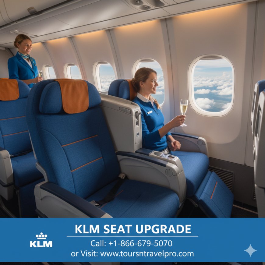 KLM Seat Upgrade: How to Choose the Best Seats