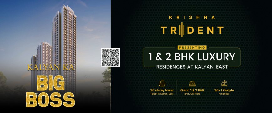 Krishna Trident Kalyan East | 1 & 2 BHK Apartments by Sonawane Group
