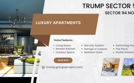 Experience Ultra-Luxury Living at Trump Tower Sector 94 Noida