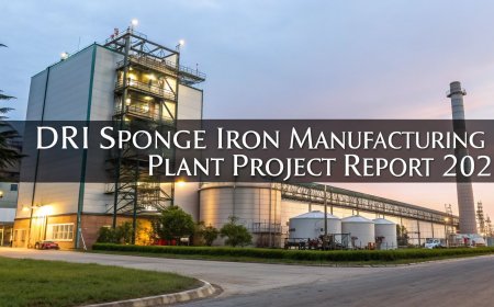 DRI Plant Setup Guide: Sponge Iron Production, Equipment & Profitability