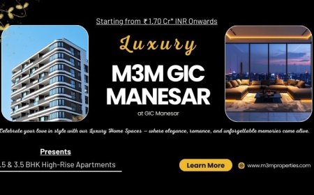 M3M GIC Manesar - Elevating Elegance Daily In Gurgaon