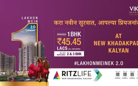 RITZ by Vikas Developer Kalyan West | New Launch 1, 2, 3 & 4 BHK Homes