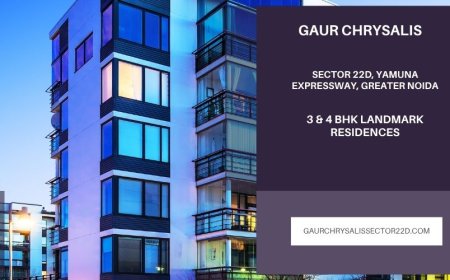 Experience Luxury Living at Gaur Chrysalis Sector 22D Greater Noida