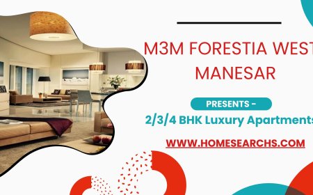M3M Forestia West I – A Premium Urban Forest Lifestyle in the Heart of Manesar