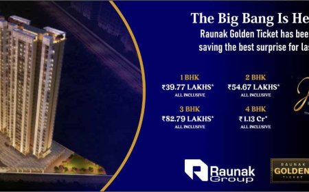 Raunak Golden Ticket Kalyan | 1 & 2 BHK Flat for sale
