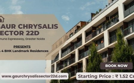Gaur Chrysalis Sector 22D Greater Noida - Invest in your future with us