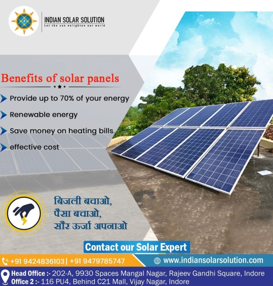 Best Solar Company in Indore – Harnessing Clean Energy for a Brighter Future