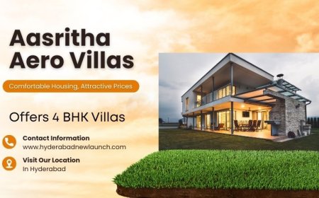 Aasritha Aero Villas Shamshabad Hyderabad - Stylish Homes with Amenities