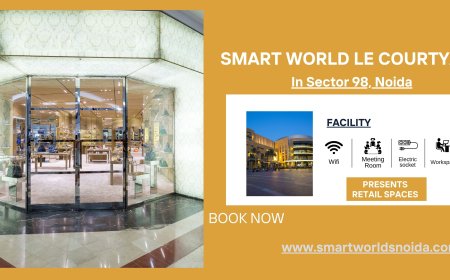 Smart World Le Courtyard Sector 98 Noida – Premium Retail Shops for a Thriving Commercial Future