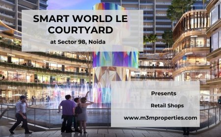 Smart World LE Courtyard: A Prime Retail Hub in Sector 98, Noida