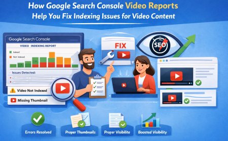 How Google Search Console Video Reports Help You Fix Indexing Issues for Video Content?