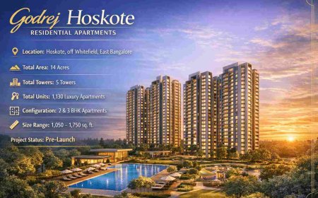 Godrej Pre Launch Residential Project in Hoskote East Bangalore