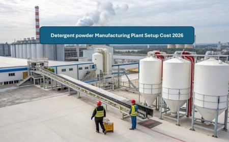 Detergent powder Manufacturing Plant Cost 2026: Machinery Requirements, Project Feasibility and Profit Analysis