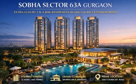 Sobha Sector 63A Gurgaon – Ultra-Luxury 3 & 4 BHK Apartments