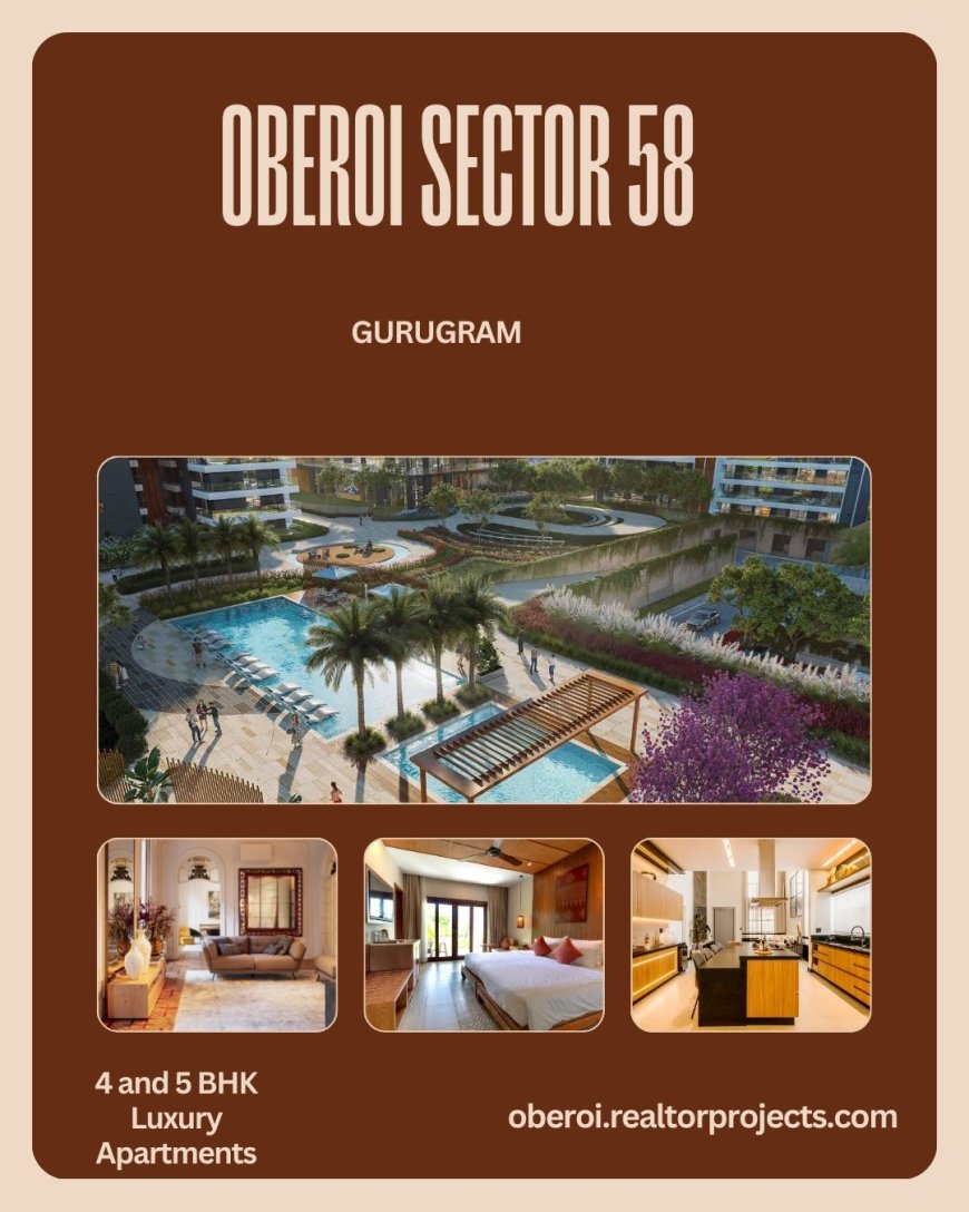 Oberoi Sector 58  Gurugram-  Three Sixty North