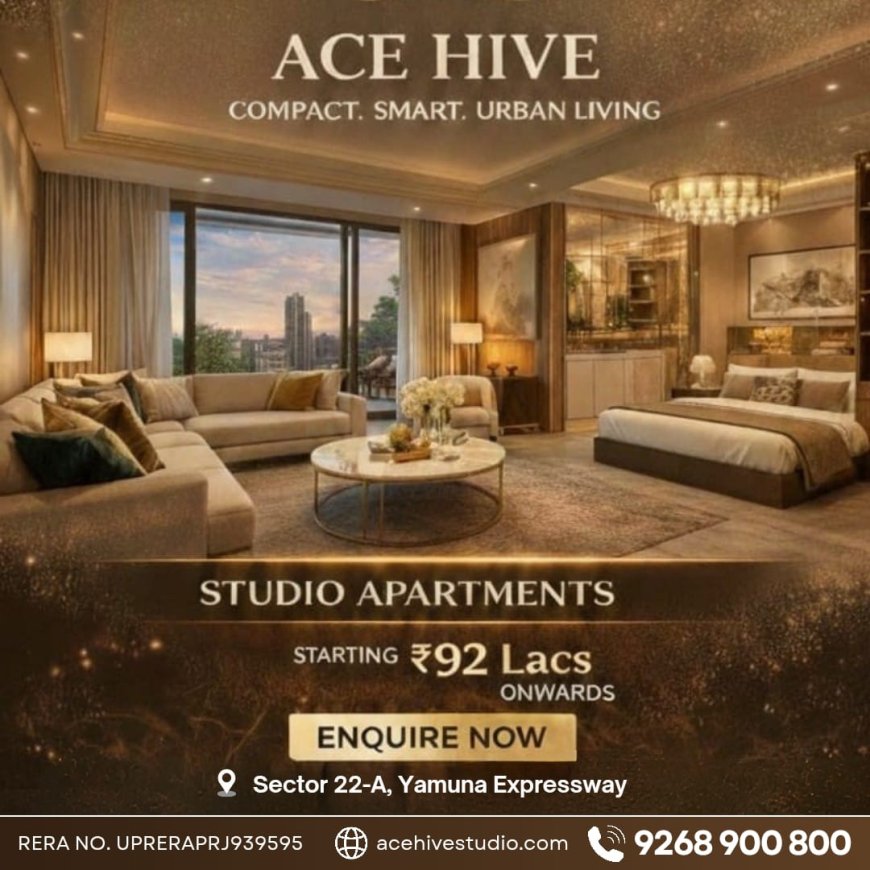 ACE Hive: A New-Age Mixed-Use Development on Yamuna Expressway