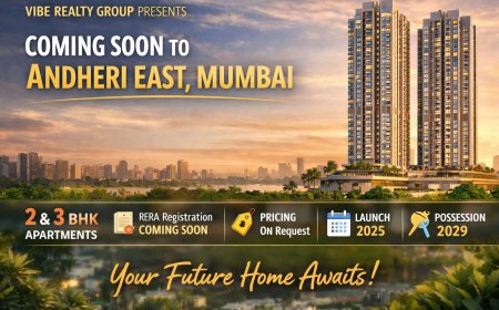 Premium Residential Apartments by Vibe Realty Group in Andheri East