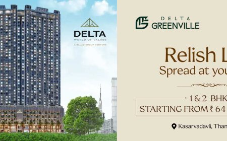 Delta Greenville Thane West | 1 & 2 BHK Flats in Kasarvadavali