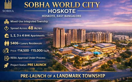 Sobha Group’s Pre-Launch Apartments in Bangalore’s Emerging Hub