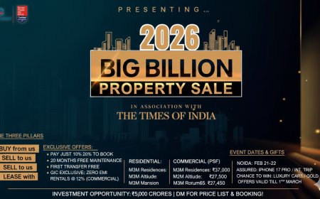 M3M Big Billion Property Sale 2026 - Smart world and M3M Big Billion 3.0