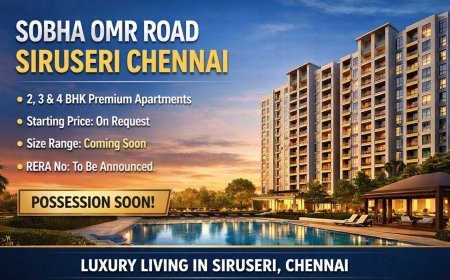 Sobha Upcoming Project in Siruseri - Book Your Premium Apartment Now