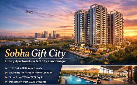 Sobha Buy 1, 2, 3 & 4 BHK Flats in Gift City Gandhinagar