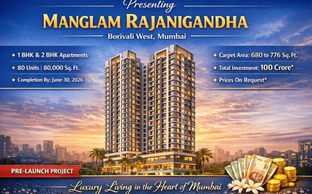 Buy Manglam 2 BHK Homes from ₹On Request in Mumbai