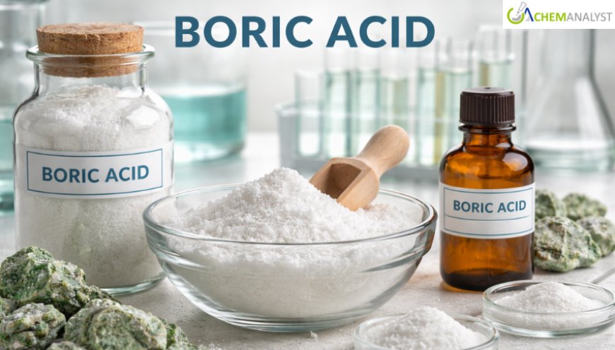 Boric Acid Prices: Latest Market Trends, Supply Dynamics, and Forecast Outlook
