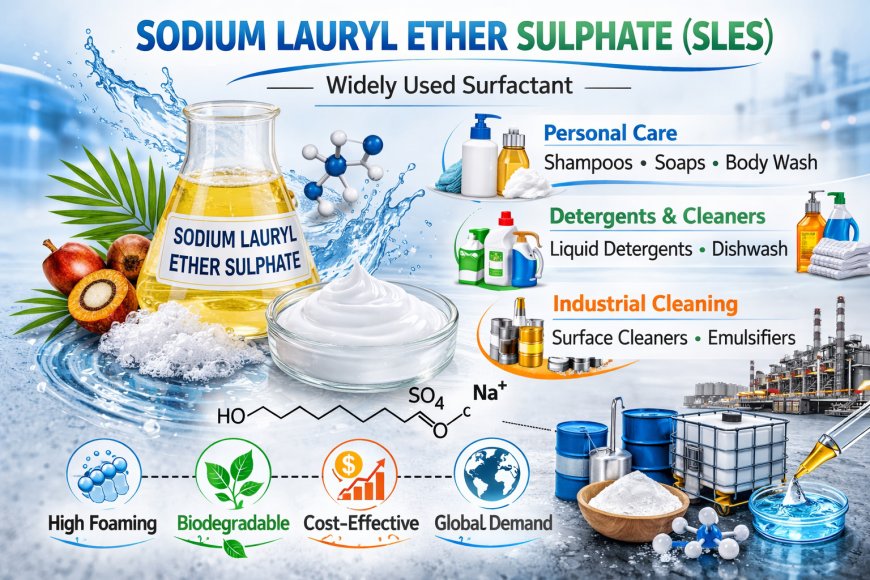 Sodium Lauryl Ether Sulphate Prices: Latest Market Trends, Supply Dynamics, and Forecast Outlook